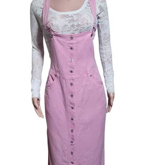 Pulp overall tencel icey rose maxi dress M - Picture 5 of 6